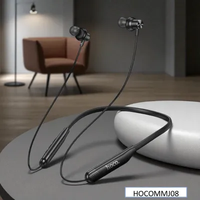 Hoco MMJ08 Wireless Neckband | 40-Hour Talk/Music Time | 400-Hour Standby